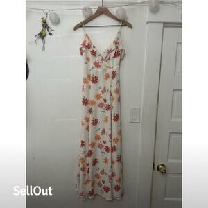 Privacy Please Women's Floral Maxi Dress Sleeveless Wedding Size S